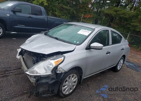 2017 Nissan Versa 1.6 S+ from USA, damaged, VIN 3N1CN7AP3HL804460